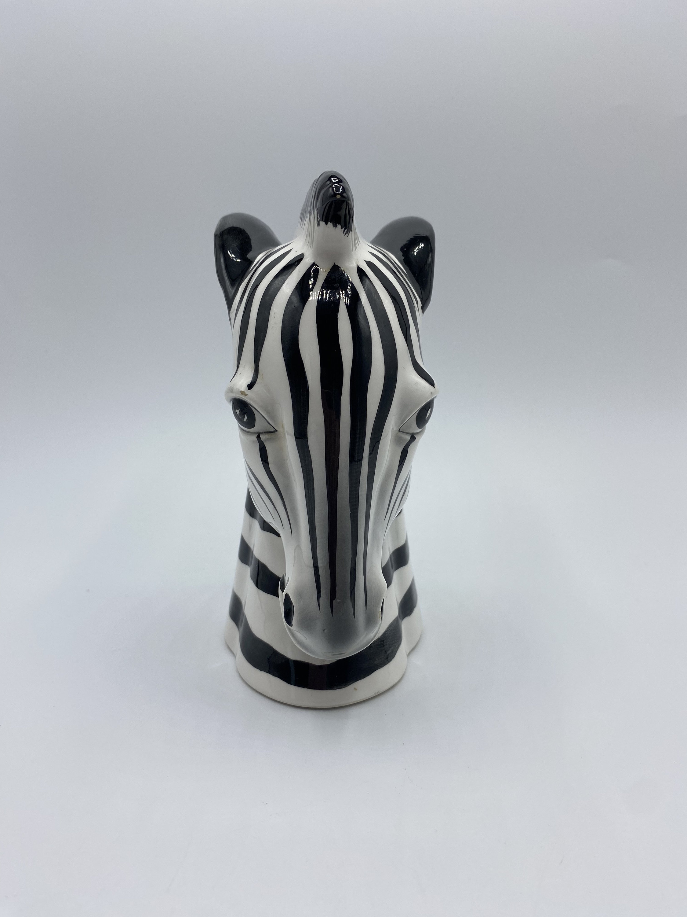 Vintage Fitz and Floyd Zebra Head Bookend Fitz & Floyd Zebra Etsy