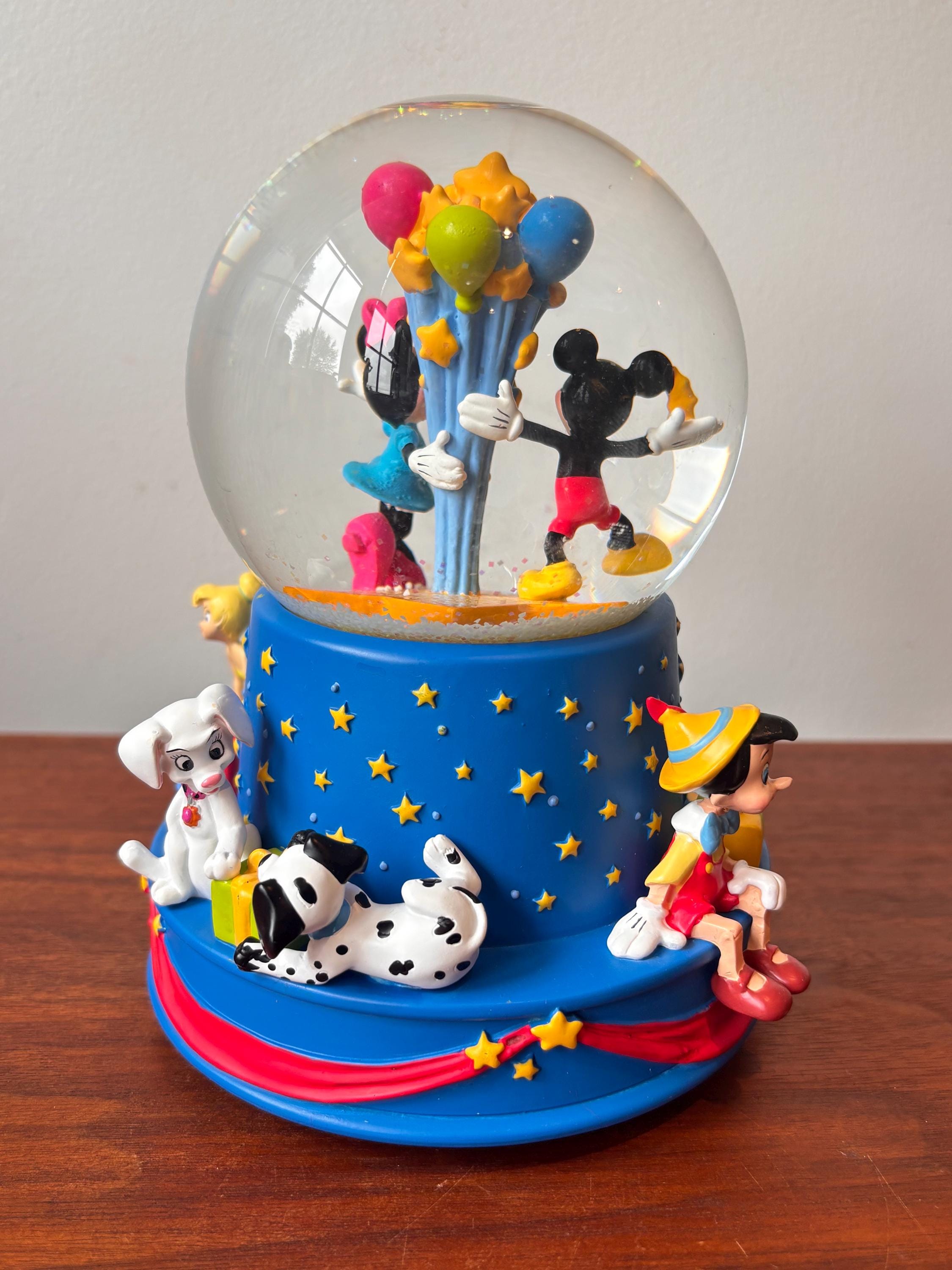 ディズニー　１００ＴＨ　バースディ・ミュージカル・スノーグローブ ヴィンテージ ディズニー コレクタブル ミュージカル 100 歳の誕生日