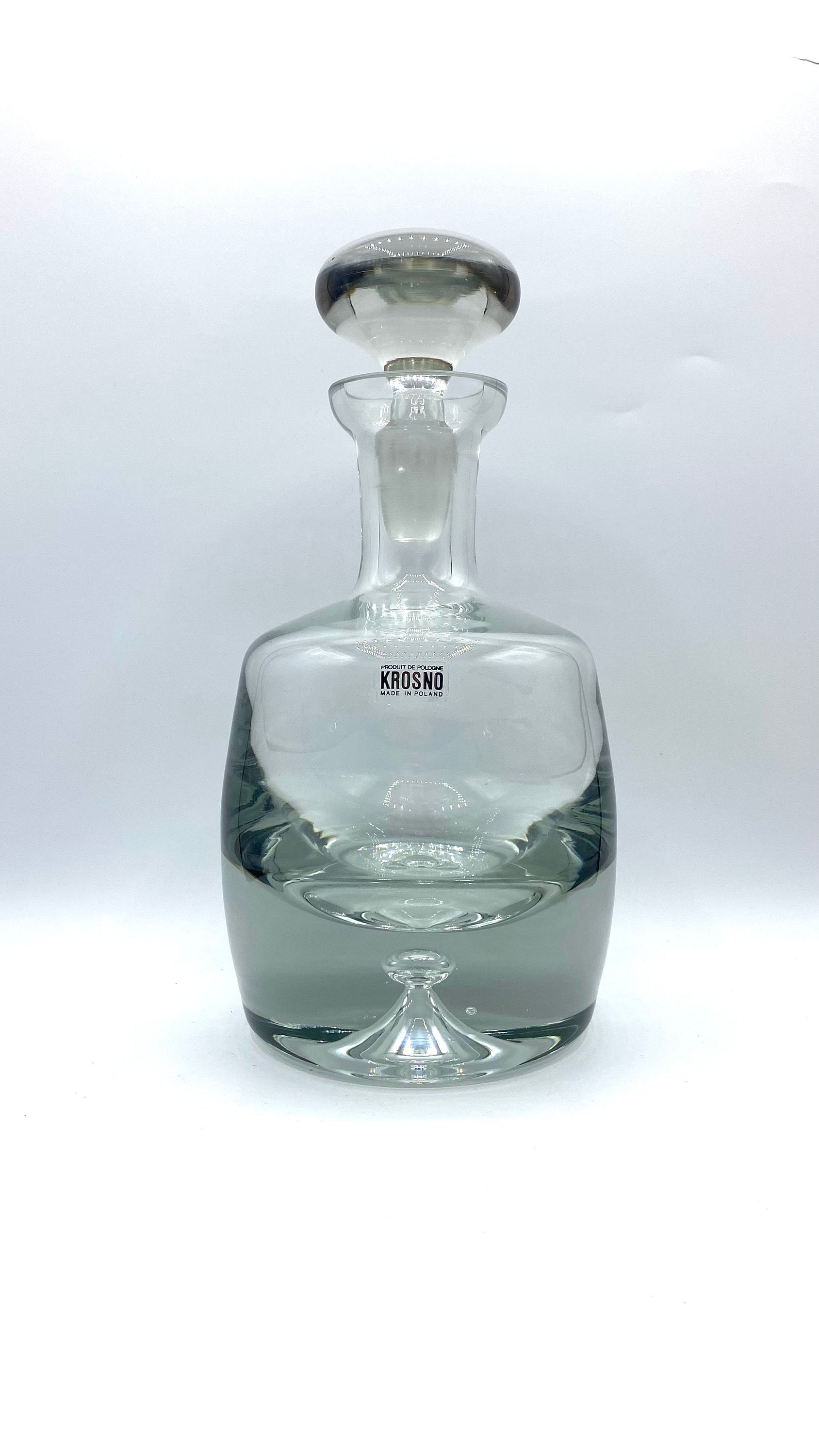 ビンテージデカンタ　デンマーク製 Crystal decanter vintage - Etsy 日本