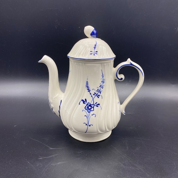 Vintage Villeroy Boch Vieux Luxembourg Coffee Pot Server With Lid