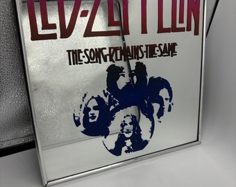 Vintage 1980's Led Zeppelin Mirror Song Remains the Same Carnival