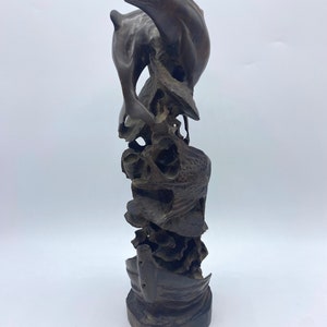 【おまけ付】 Carved Hand Wood Guayacan Sealife Etsy - Carving. Wood その他
