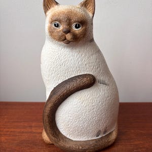 ねこ ジンジャー 置物 シンプソン作 イングランド製 アンティーク 石膏 ４kg Sherratt simpson cat - Etsy 日本
