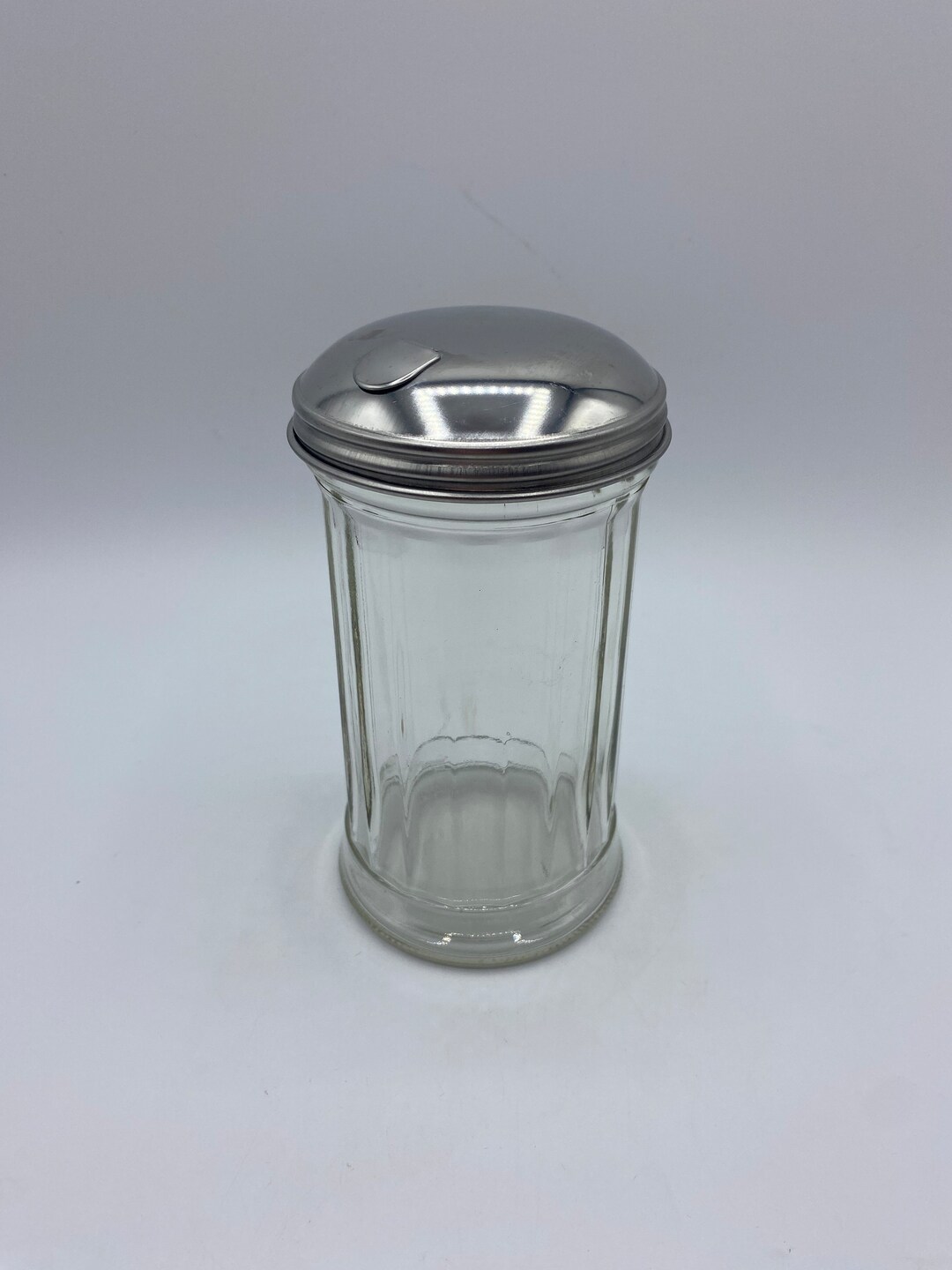 Vintage Ribbed Glass Restaurant Diner Style Sugar Dispenser Etsy