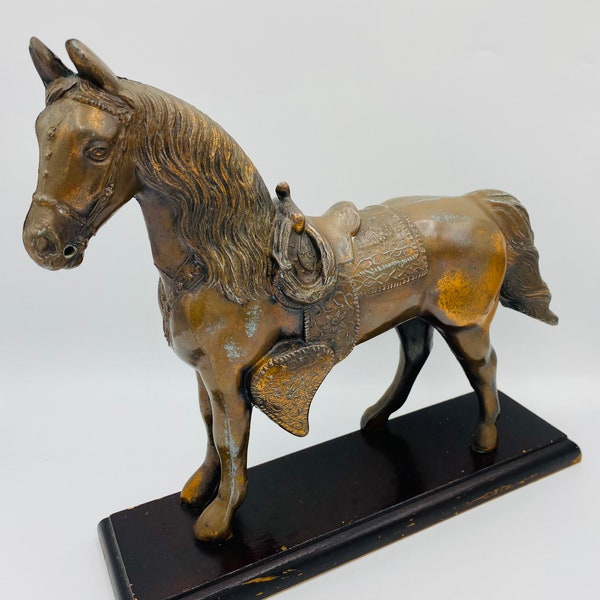 Bronze Horse Statue Etsy
