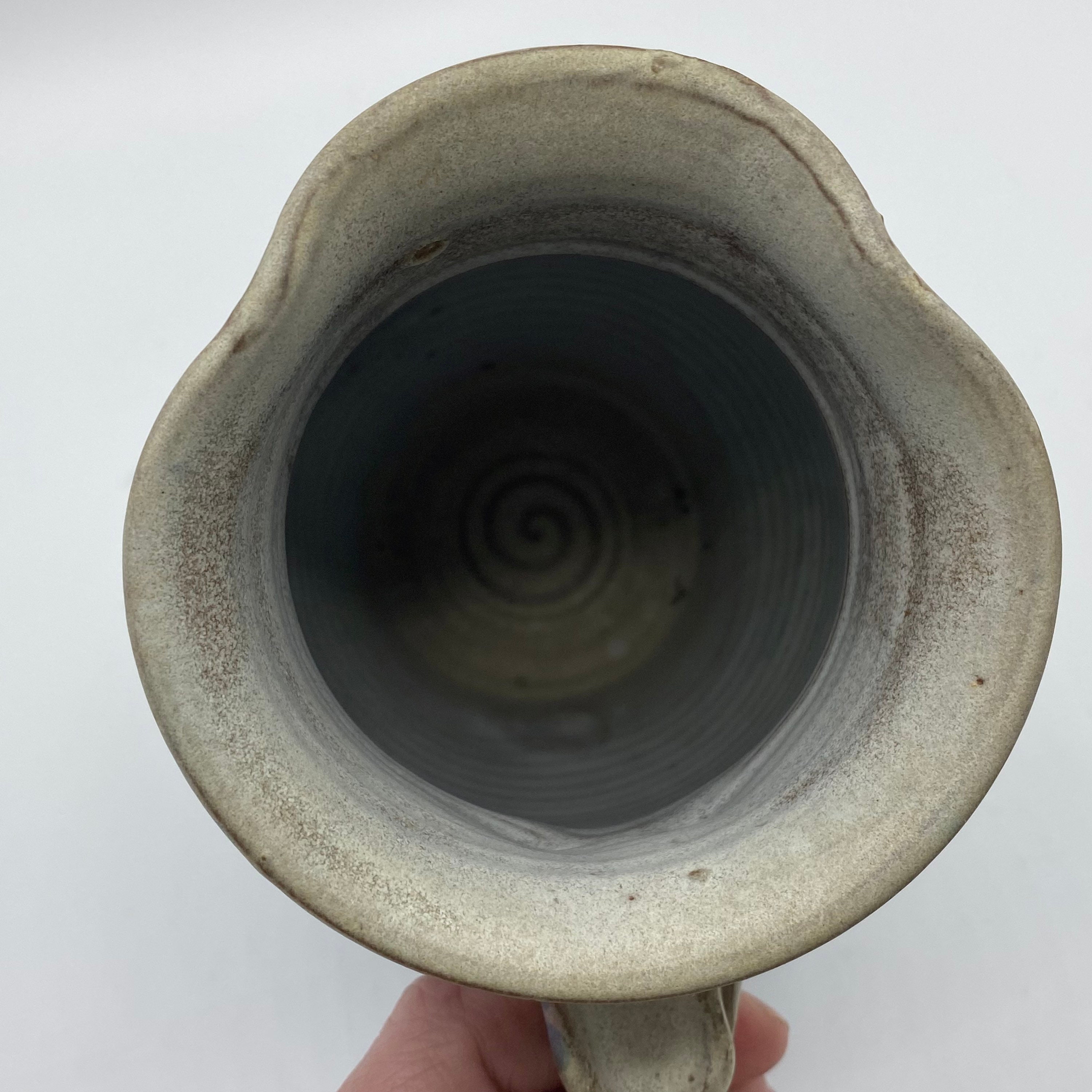 Vintage 1990’s Deborah Doran Studio Pottery Pitcher in Purple Matte ...