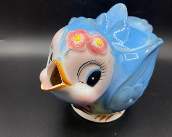 Rare Vintage Lefton Blue Bird Teapot - Etsy Canada