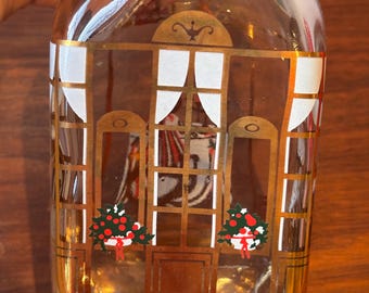 Vintage Holmegaard's Christmas Bottle 1989, Brand New in Box