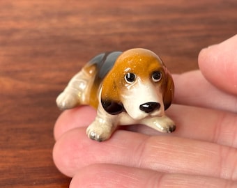 Hagen Renaker - California - Pair of Basset Hounds - Figurines - Etsy
