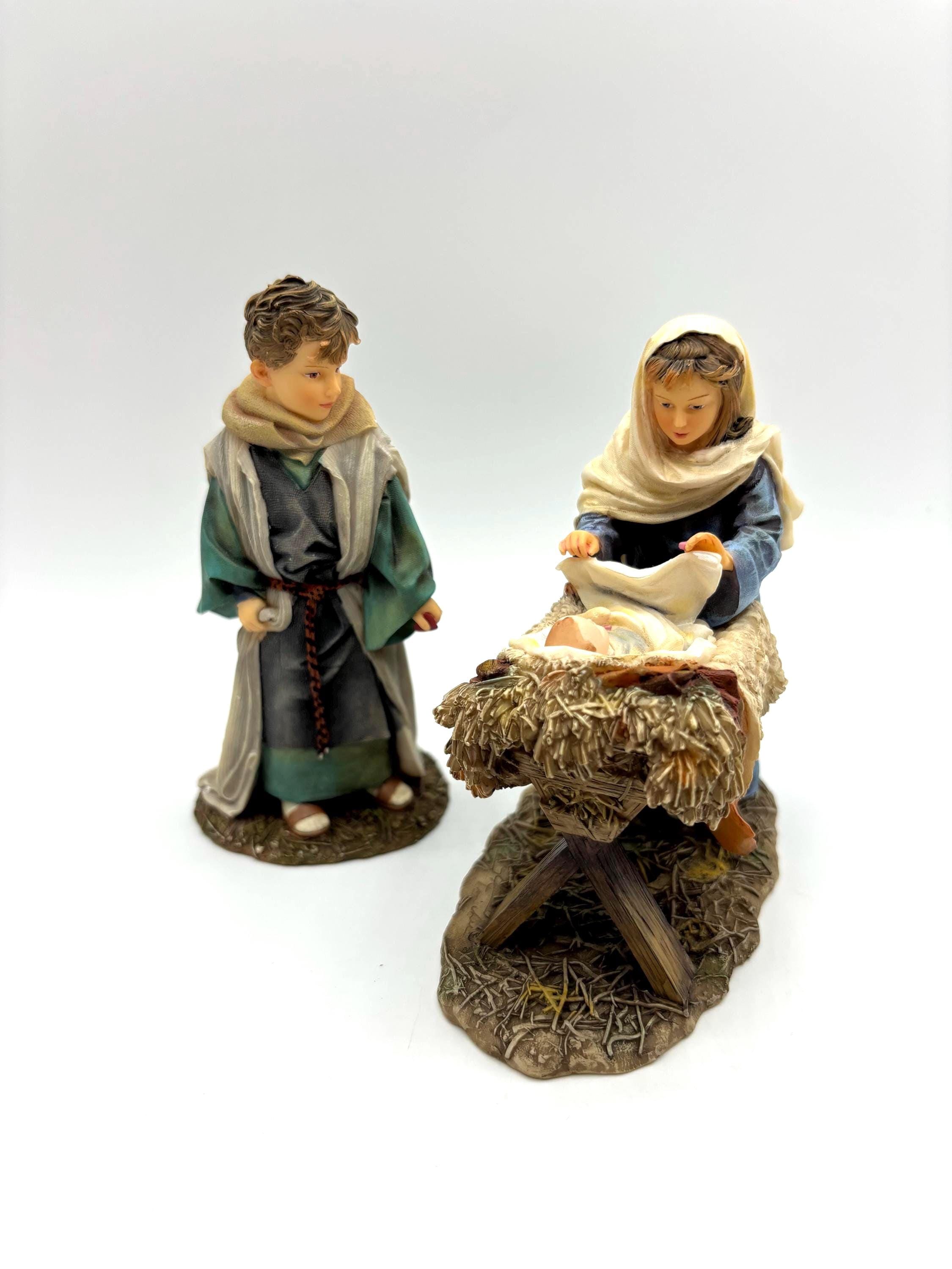 【IRi☆Mama】　ひな人形 Vintage Mama Says Nativity: the Holy Family, Demdaco 2007