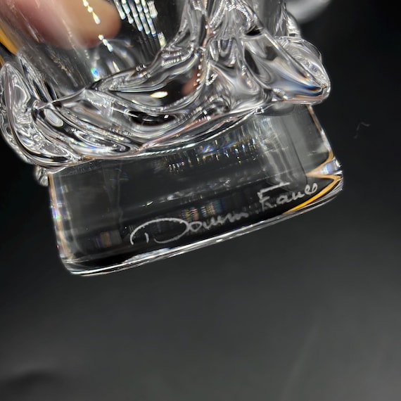 【Daum France デキャンタ】 　　です Vintage Daum France Crystal Liqueur Glasses - 