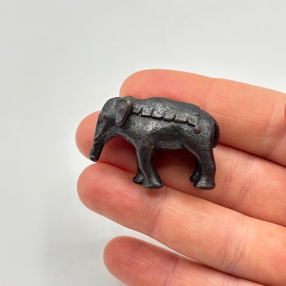 黒い象の彫刻 像 : 彫刻 約15cm 黒い象の家の装飾 天然