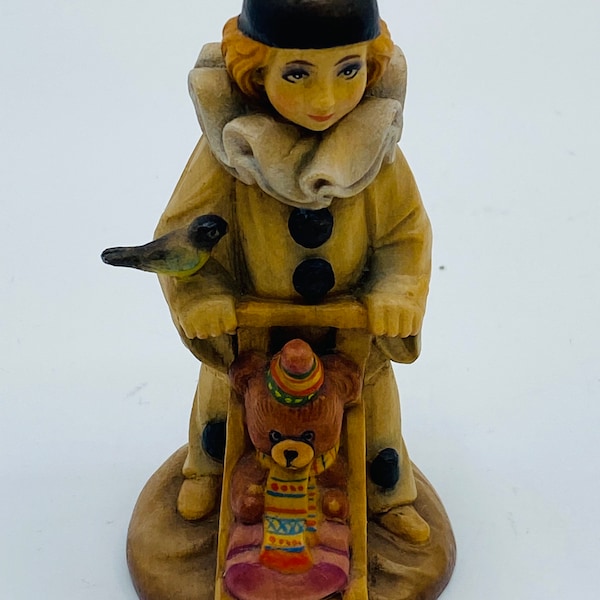 Italian Anri Hand Carved Figurines Etsy