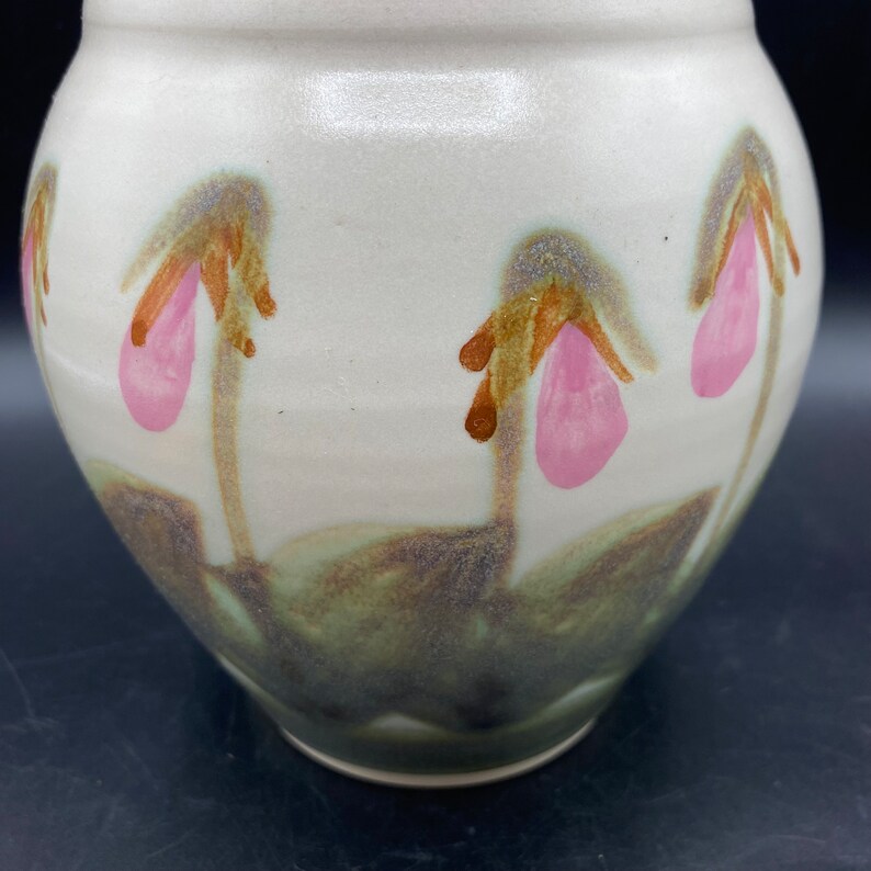 Vintage Malcolm Michael Stanley PEI Studio Pottery Crock Vase With