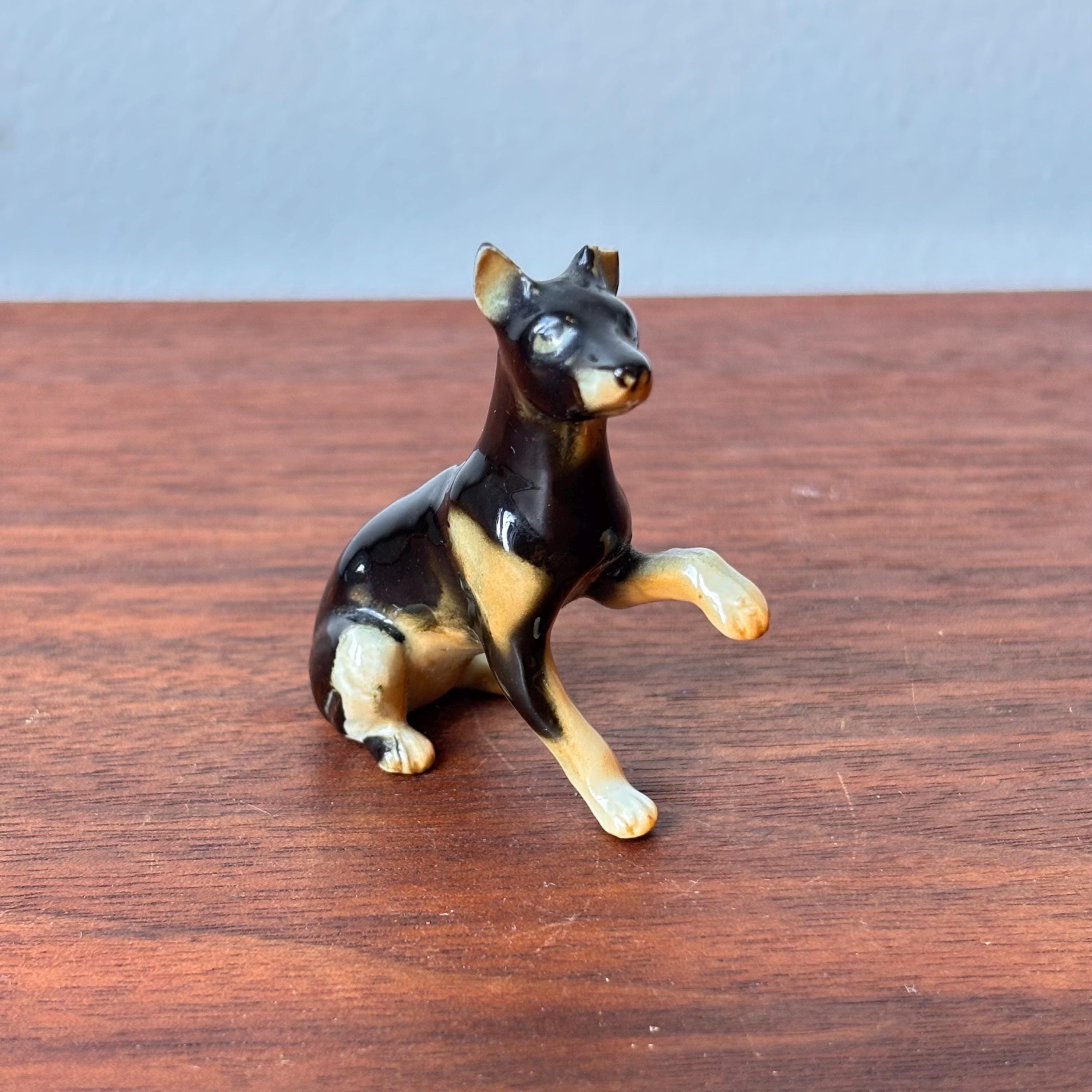 Vintage Hagen Renaker Doberman Pinscher Figurine (AS-IS) - Etsy