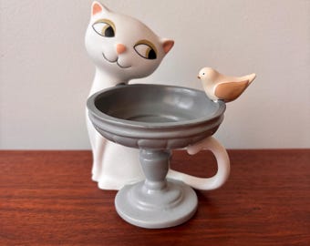 メキシコの民芸品 てんとう虫の陶器製ティーライトキャンドルホルダー
