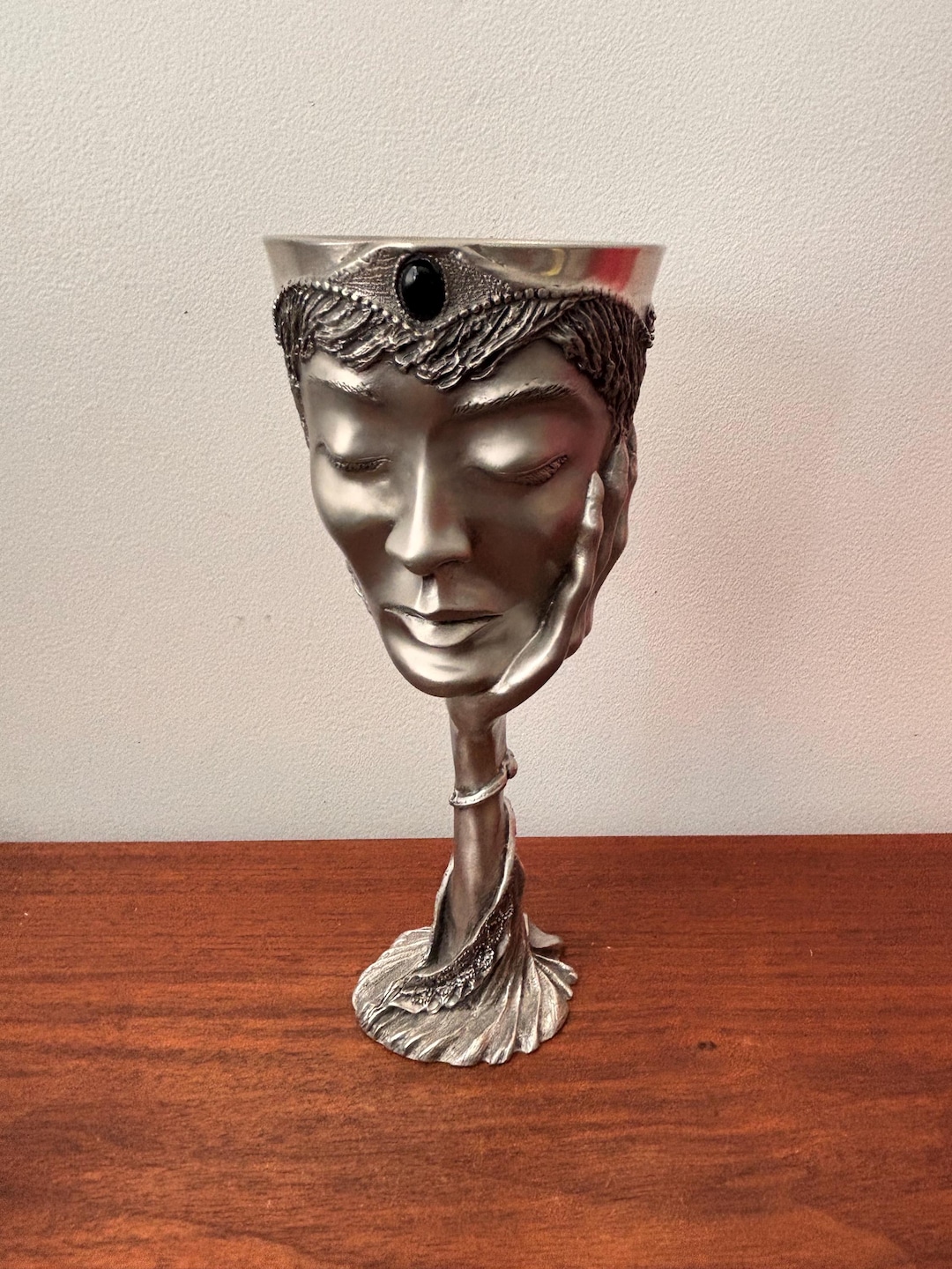 置物 ROIYAL SELANGOR Royal Selangor Lord of the Rings Pewter Goblet Galadriel - Etsy
