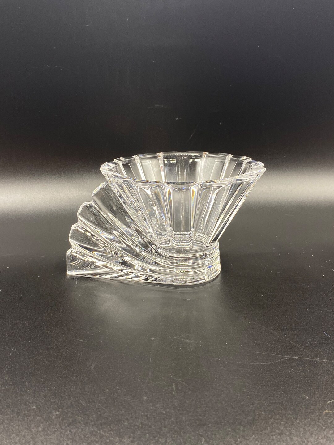 Vintage Rosenthal Studio Line Modern Lead Crystal Candle Holder ...