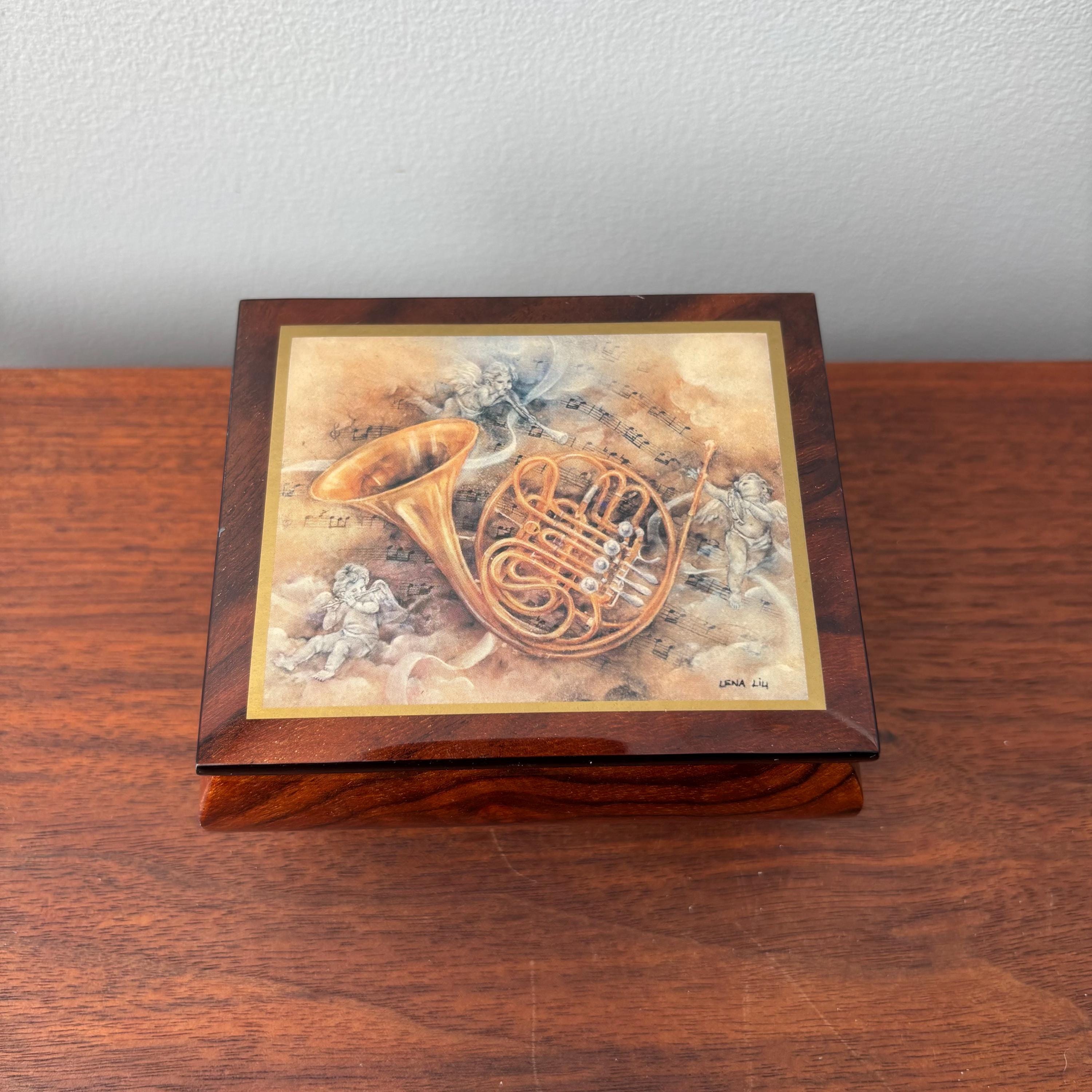 ERCOLANO ジュエリーBOX&オルゴール Ercolano Music Box - Etsy