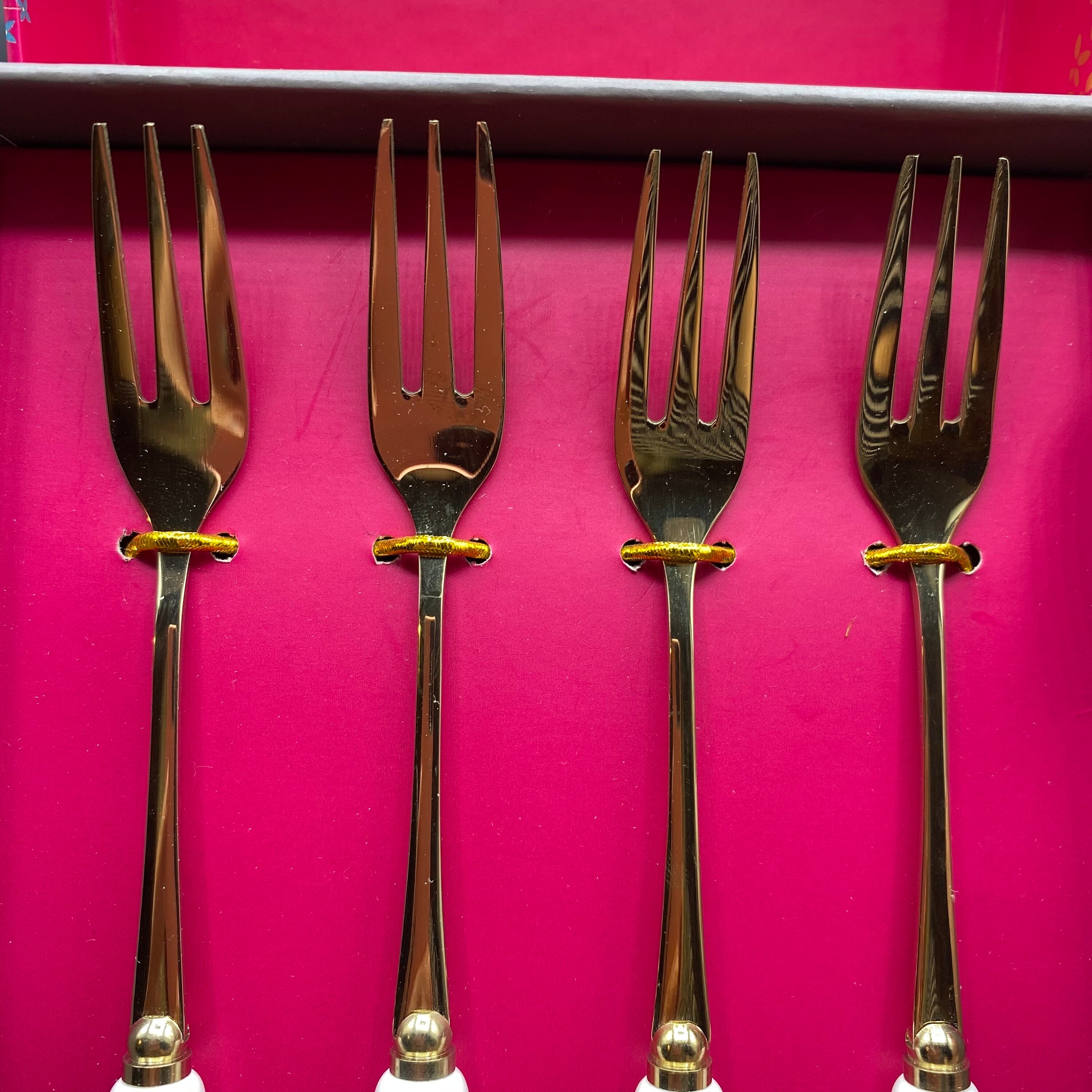 Sara Miller Portmeirion Dessert Forks Chelsea Pastry Forks Etsy