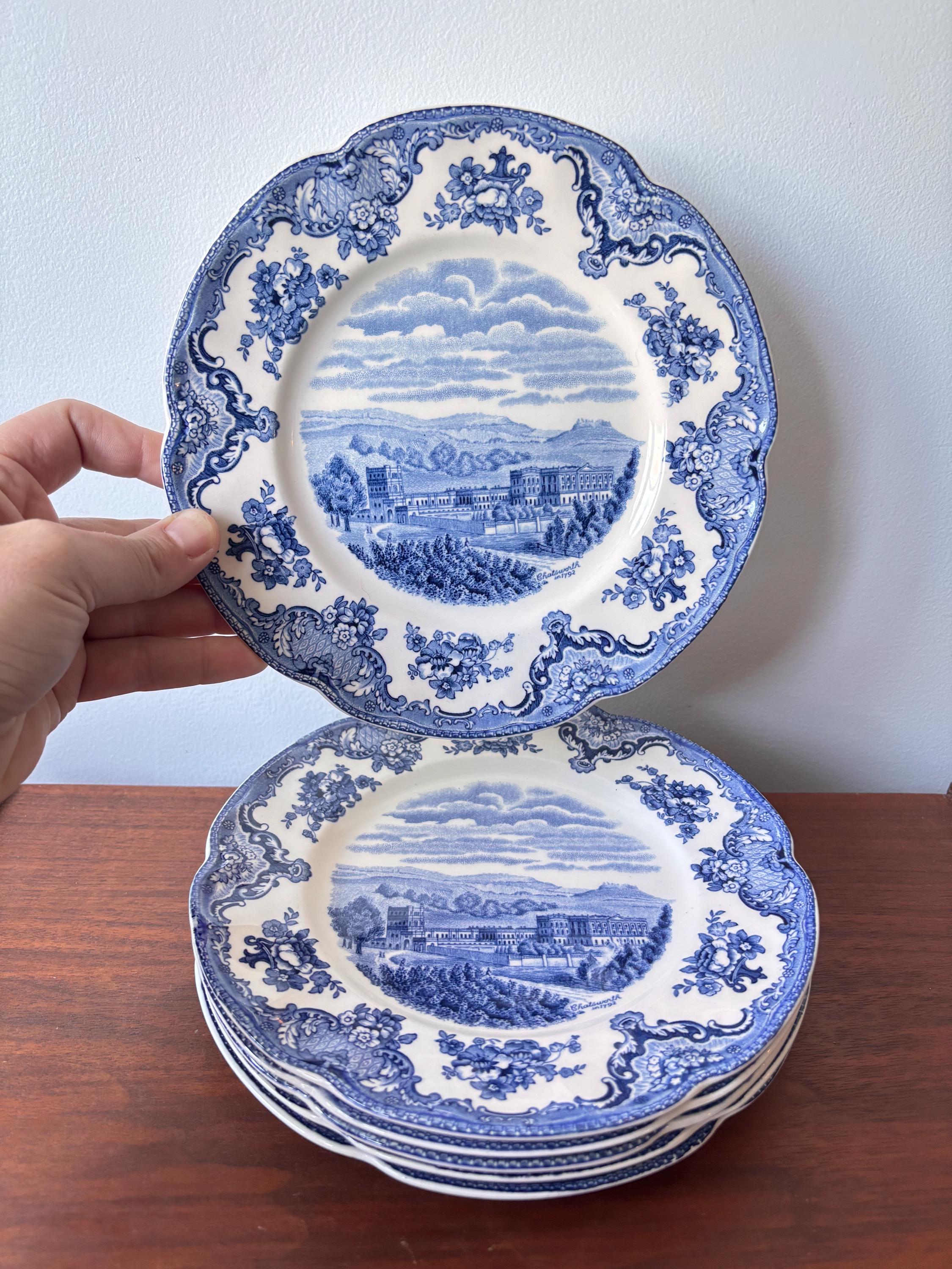 Johnson Bros Blue Castle - Etsy