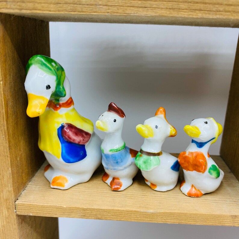 Red Rose Wade England Figurines Miniatures Made in England Etsy