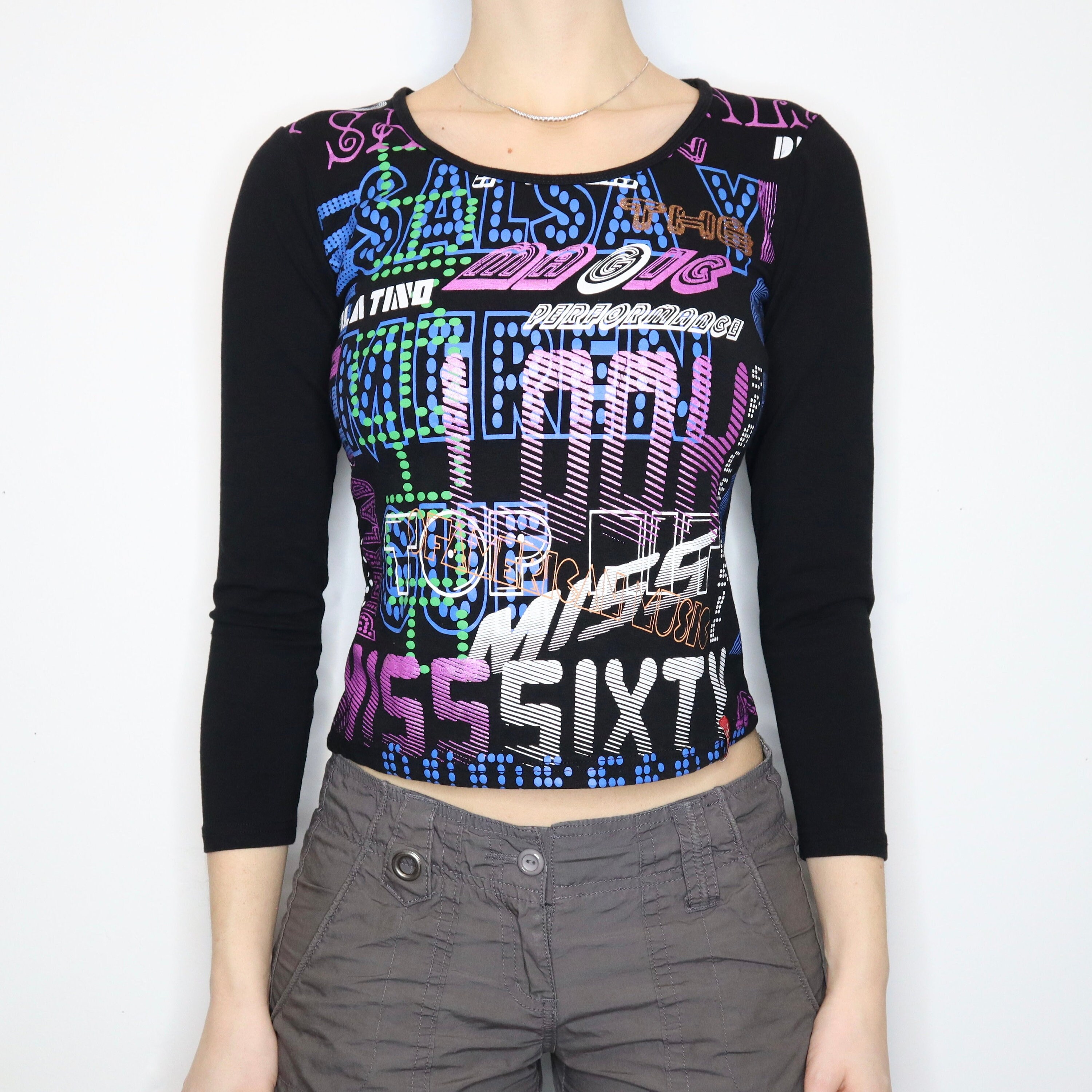 miss sixty graphic top