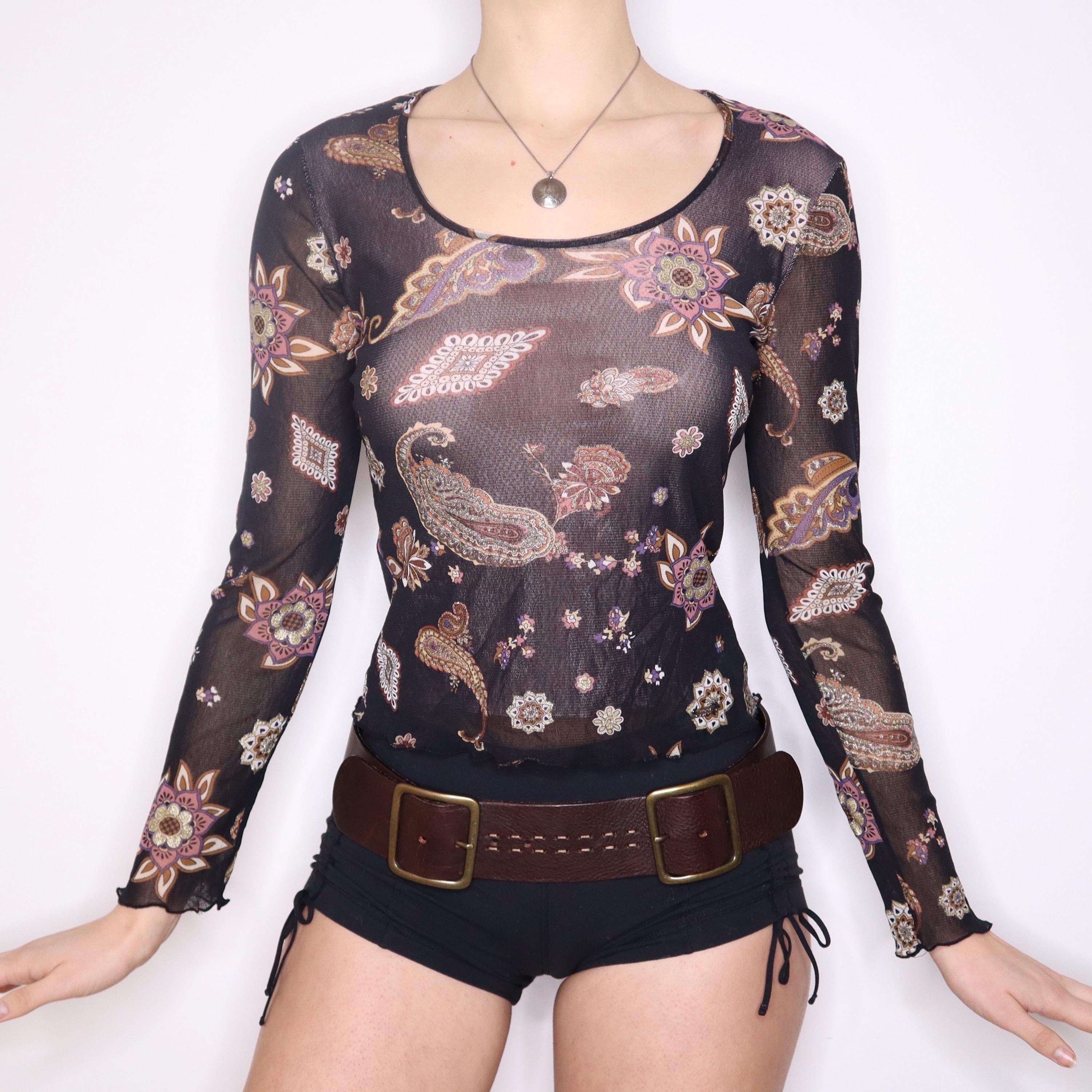 Xingqing Rhinestone T Shirt y2k Aesthetic Fairy Grunge Cross