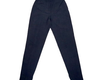 Vintage 90s Jil Sander Black High Waisted Pants (XS)