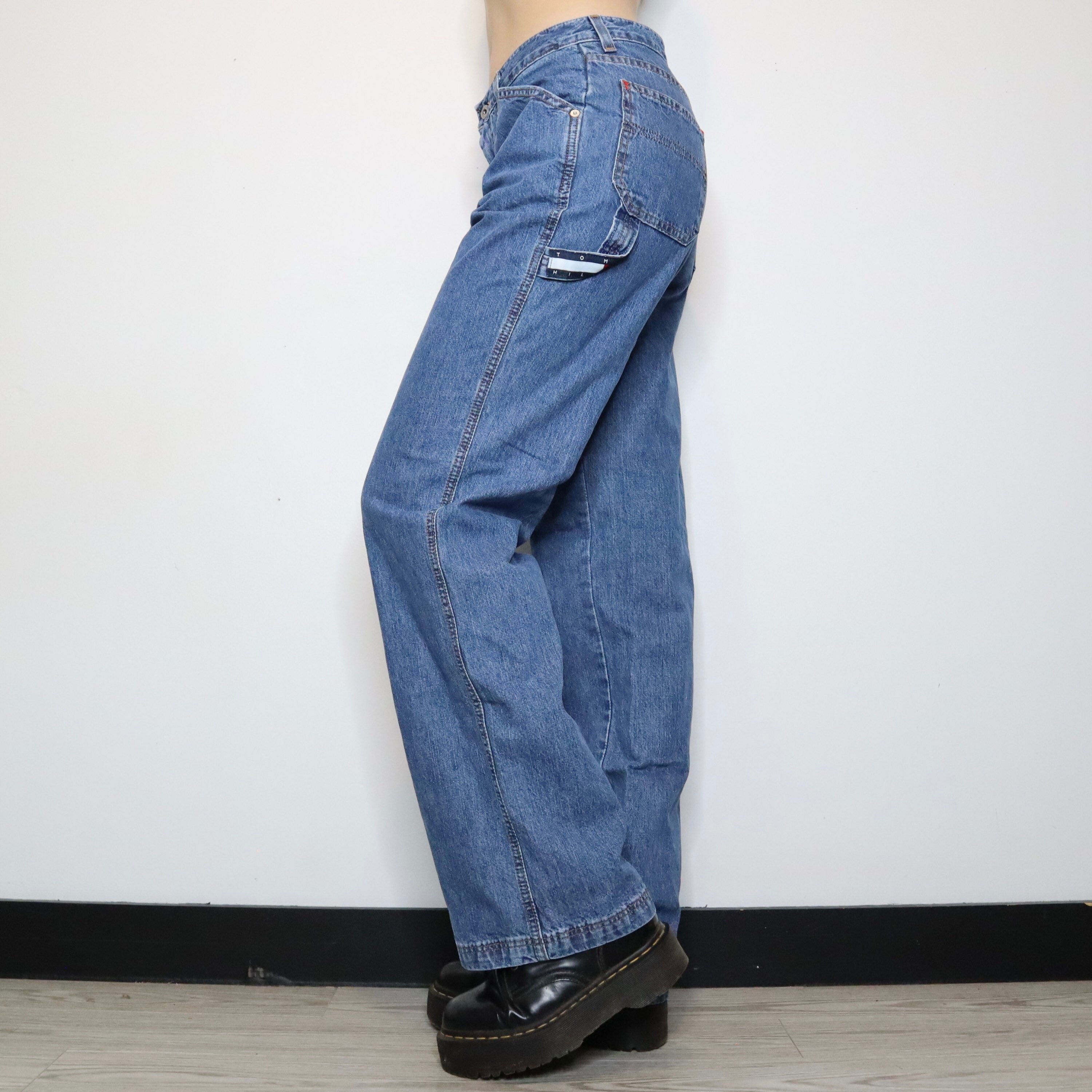 Vintage Dickies Straight Fit Work Jeans Red Label Y2K - ayanawebzine.com