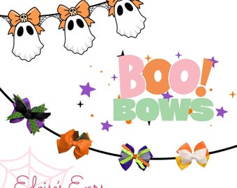 Halloween & Fall Cochlear Implant Bows: Eloise's Ears