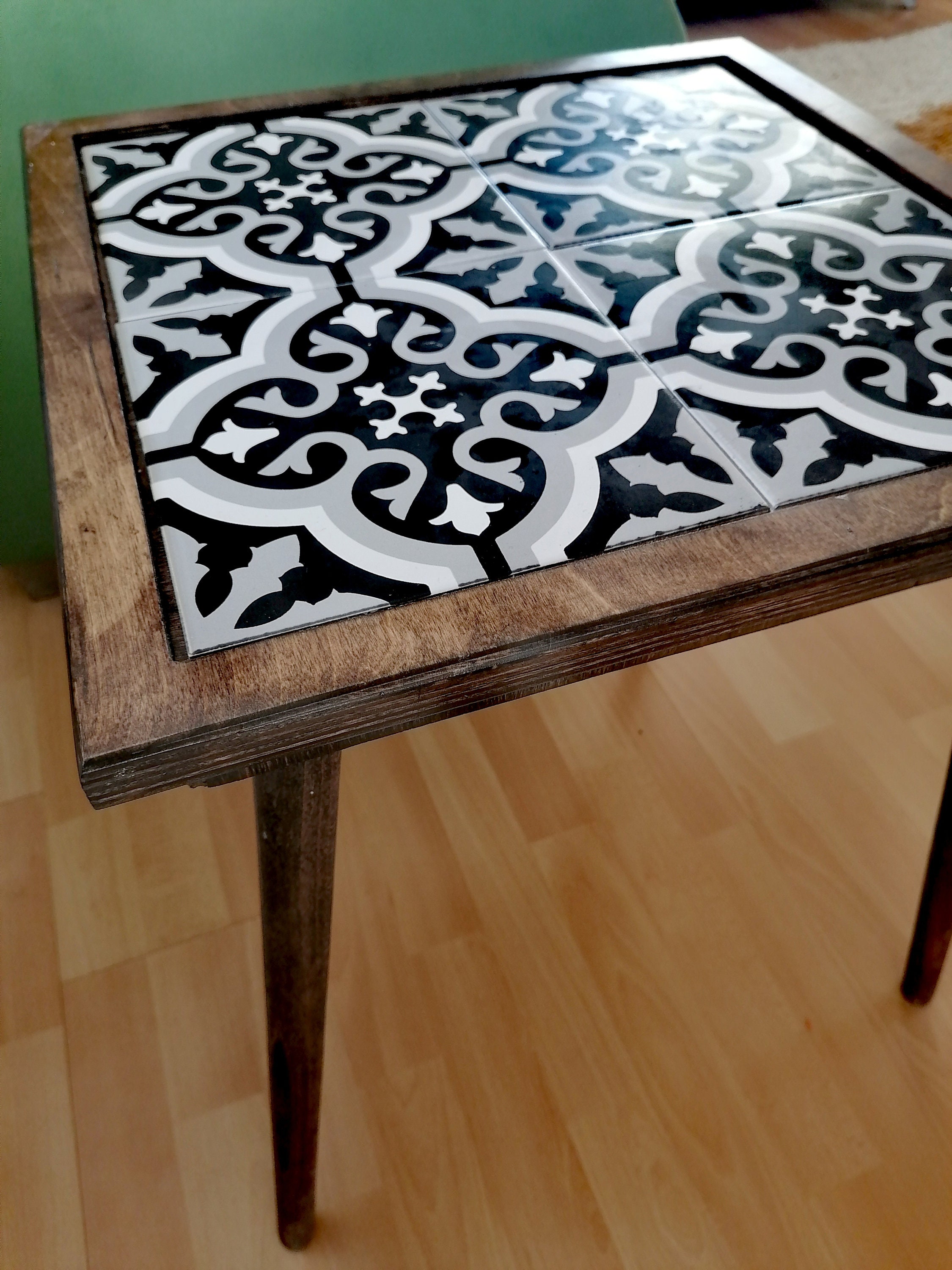 Tile Coffee Table Mexican Tile Coffee Table Rustic Coffee - Etsy