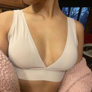 Soft Wireless Plunge Bralette