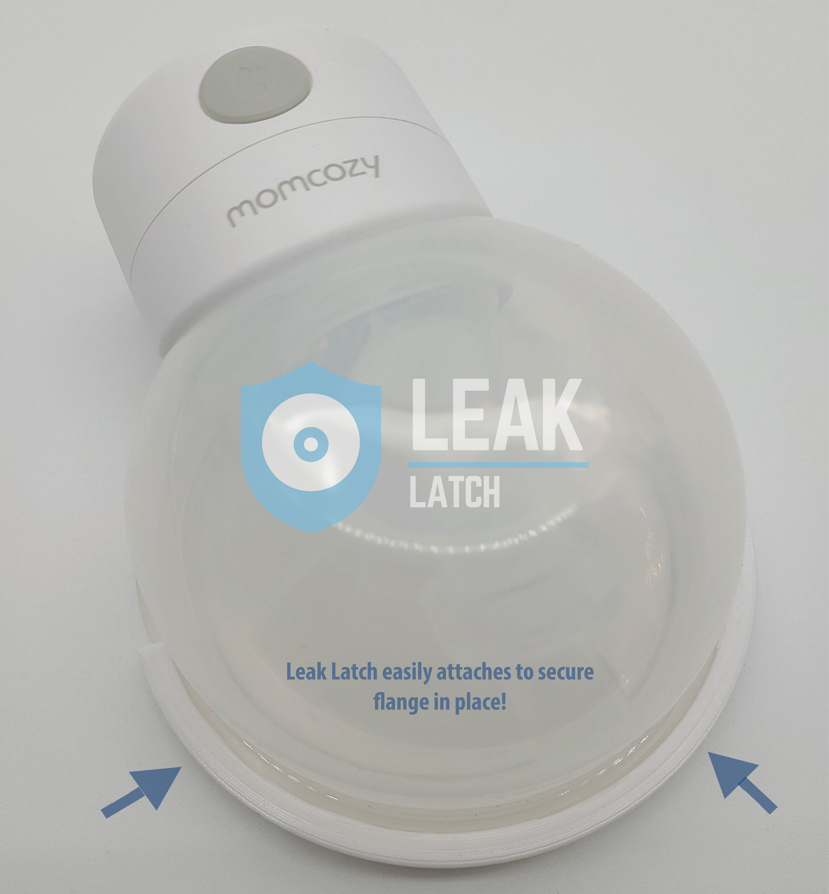 Leak Latch Flange Lock for Momcozy s12/s10/s9/tsrete/lilnugget Wearable  Breast Pumps 