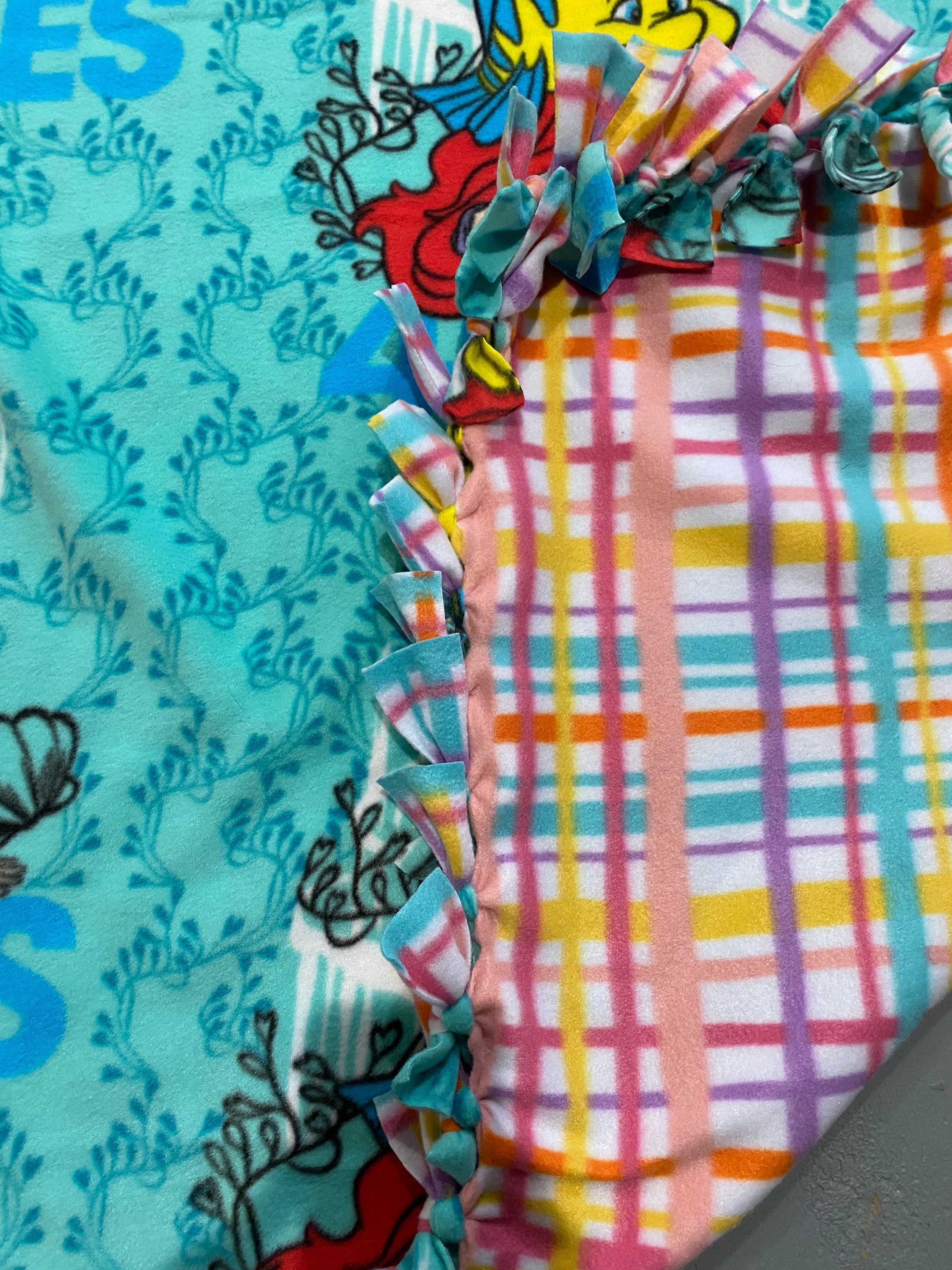 Little Mermaid Blanket Etsy