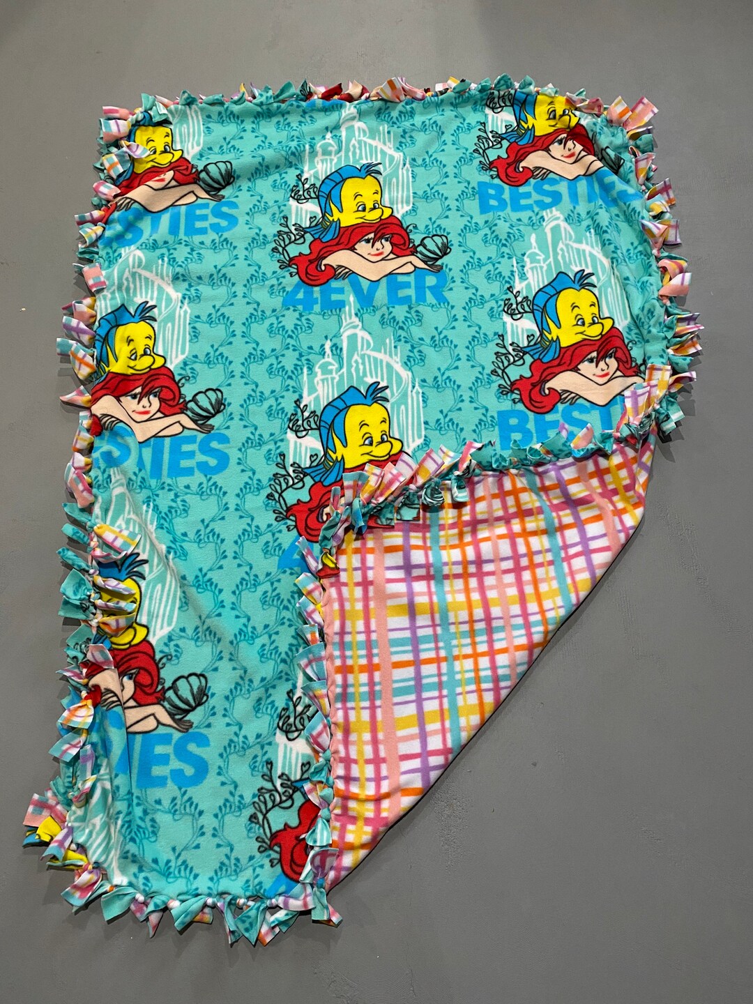 Little Mermaid Blanket Etsy