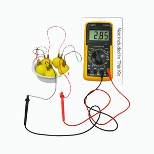 Batería de limón - Kit de proyecto de experimento científico de bricolaje