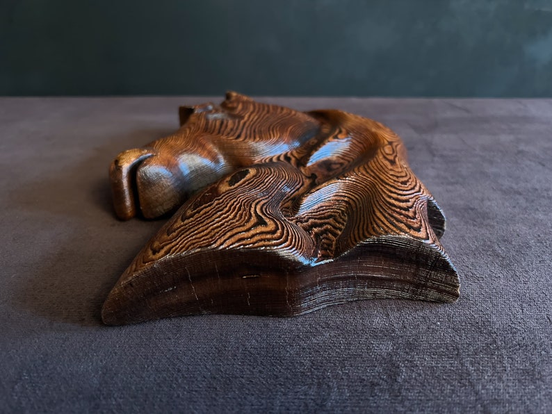 Vintage Carved Wood Horse Head Wall Hanging / Rustic Etsy