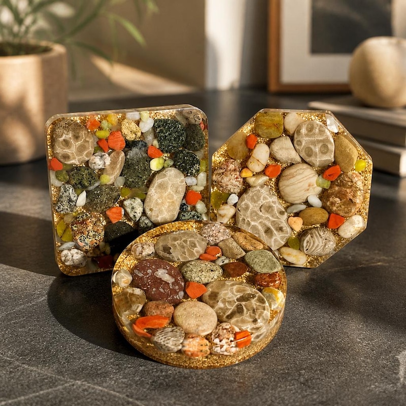 Large Coasters Stone - Etsy