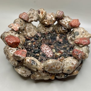 Michigan Stone Urbanite Tray | Functional Rock Decor | Kitchen Decor Style 1