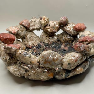 Michigan Stone Urbanite Tray | Functional Rock Decor | Kitchen Decor image 3