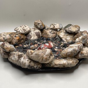 Michigan Stone Urbanite Tray | Functional Rock Decor | Kitchen Decor image 5
