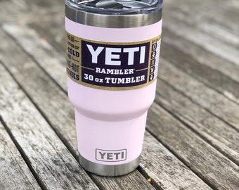 Yeti Rambler Tumbler 20 Oz Personalized Customized Rare Colors 