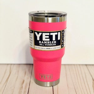 Yeti Rambler Tumbler 30 Oz Personalized Customized Rare Colors 