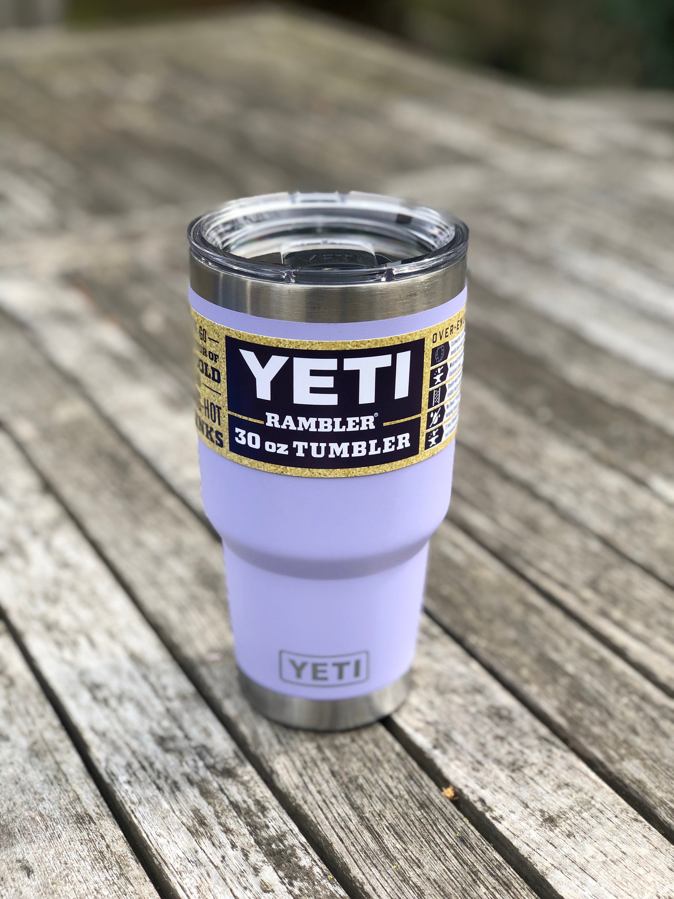 Yeti Rambler Tumbler 30 Oz Personalized Customized Rare Colors