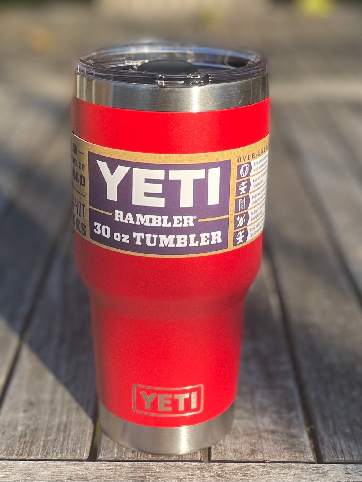 Custom Painted Yeti 30 oz Tumbler (Cutthroat Trout #005) –