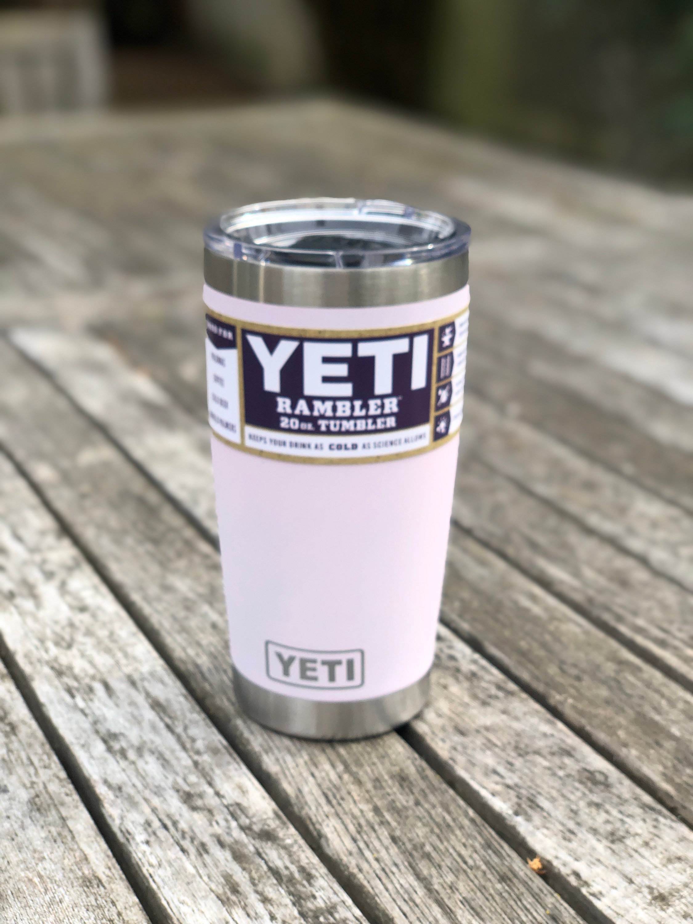 Yeti Rambler Tumbler 20 Oz Personalized Customized Rare Colors - Etsy