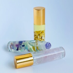 Natural Gemstone Perfume Roller