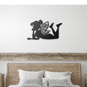 Tinkerbell Metal Sign | Multiple Size & Color Options