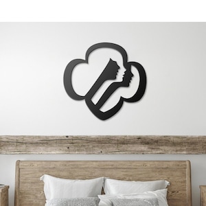 Girl Scout Metal Sign | Multiple Size & Color Options